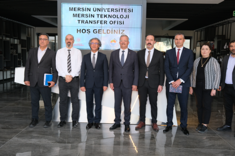 Mersin Üniversitesi heyetinden MTOSB’ye ziyaret